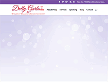 Tablet Screenshot of dollygarlo.com